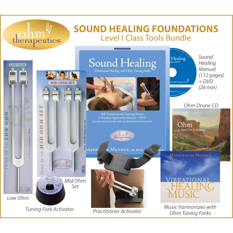 Stemvorkset Sound Healing Foundations Bundle, meest complete set