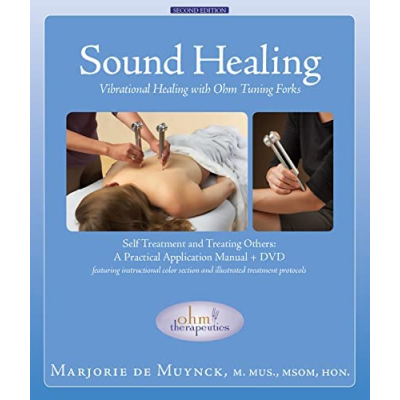 Boek en dvd 'Vibrational Healing with Ohm Tuning Forks', Engelstalig