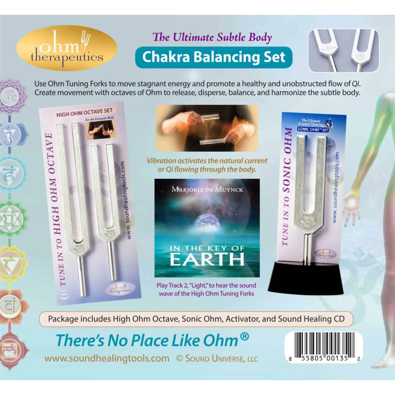 Chakra Balancing Set, 272,2 Hz + 544,4 Hz + 1088,8 Hz